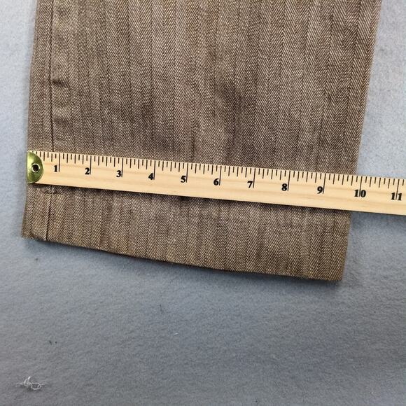 Vtg Horsefly's Old West Clothing TX Mens 42x30 Brown Tweed Bootcut Trouser Pants - Picture 8 of 10